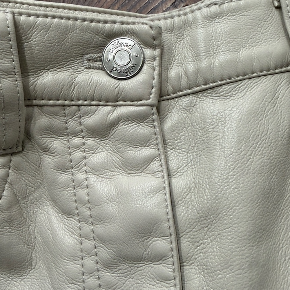 WILFRED Vegan Leather Pants - Picture 9 of 10